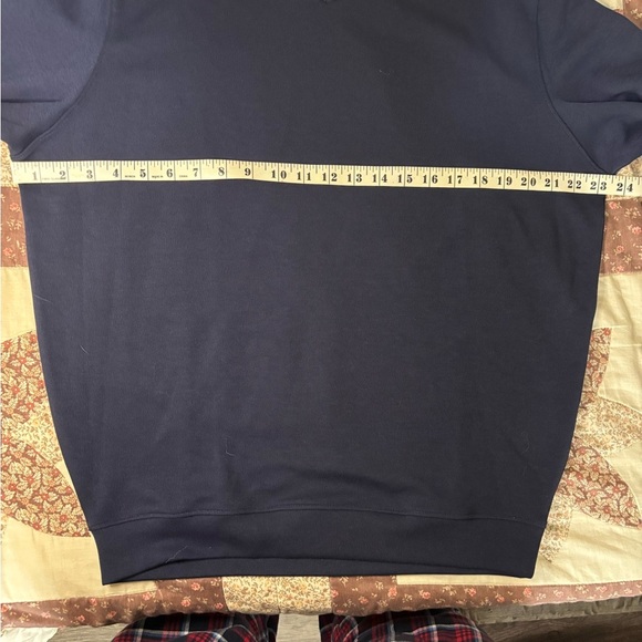 Footjoy Men's Navy Blue V-Neck Sweater - Picture 3 of 4